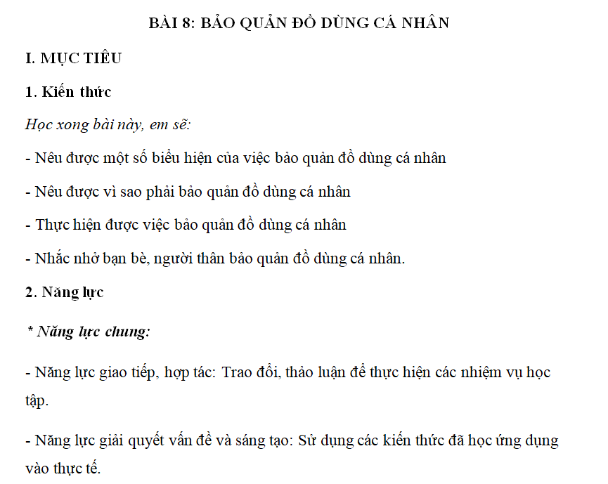 GIÁO ÁN GIẢNG DẠY MÔN ĐẠO ĐỨC LỚP 2 HỌC KÌ 2