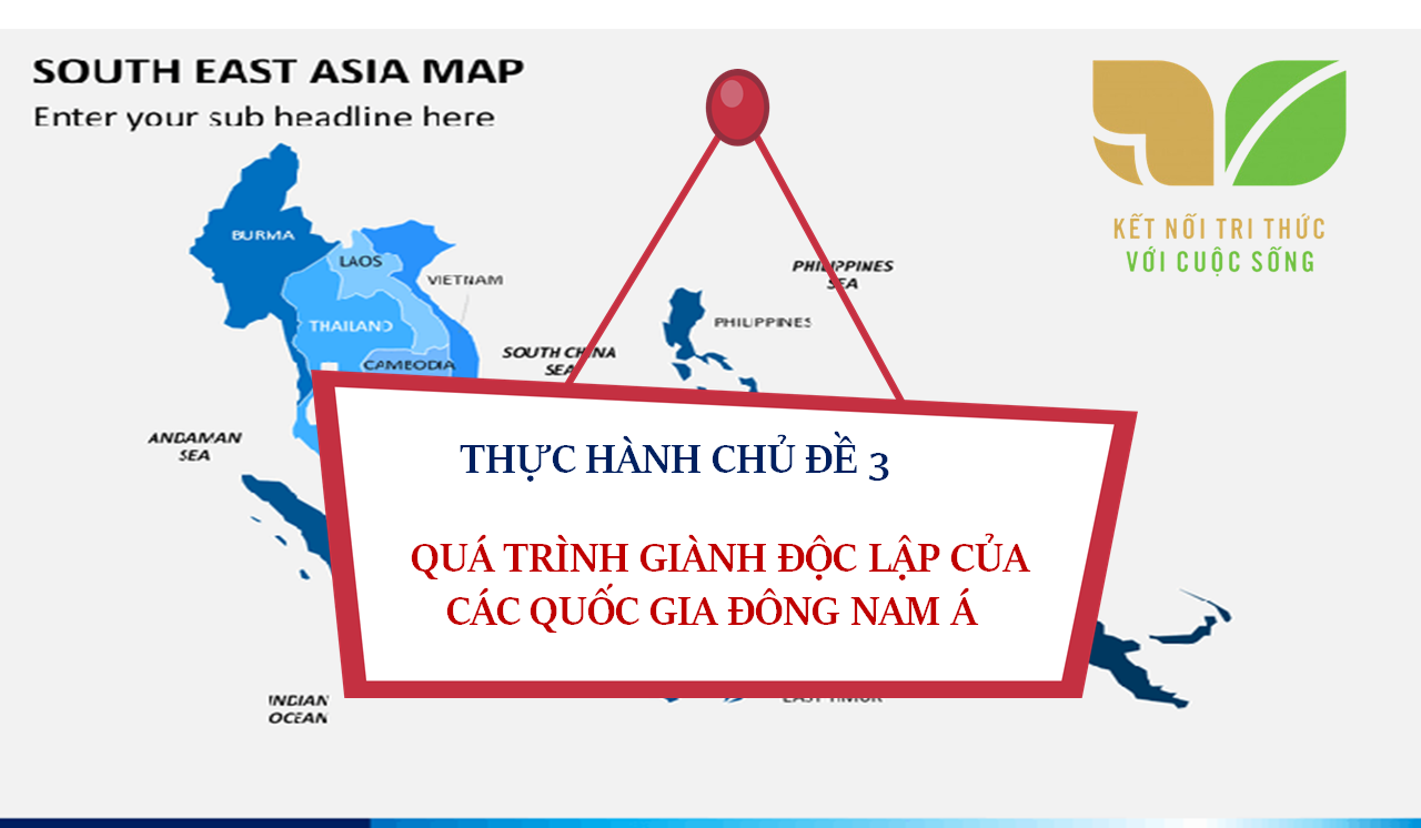POWERPOINT GIÁO ÁN ĐIỆN TỬ Lịch Sử 11 Chủ đề 3: Quá trình giành độc lập dân tộc của các quốc gia Đông Nam Á sách KNTT