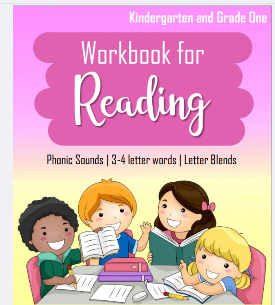 TÀI LIỆU TIẾNG ANH MẦM NON: Reading workbook for kindergarten pdf