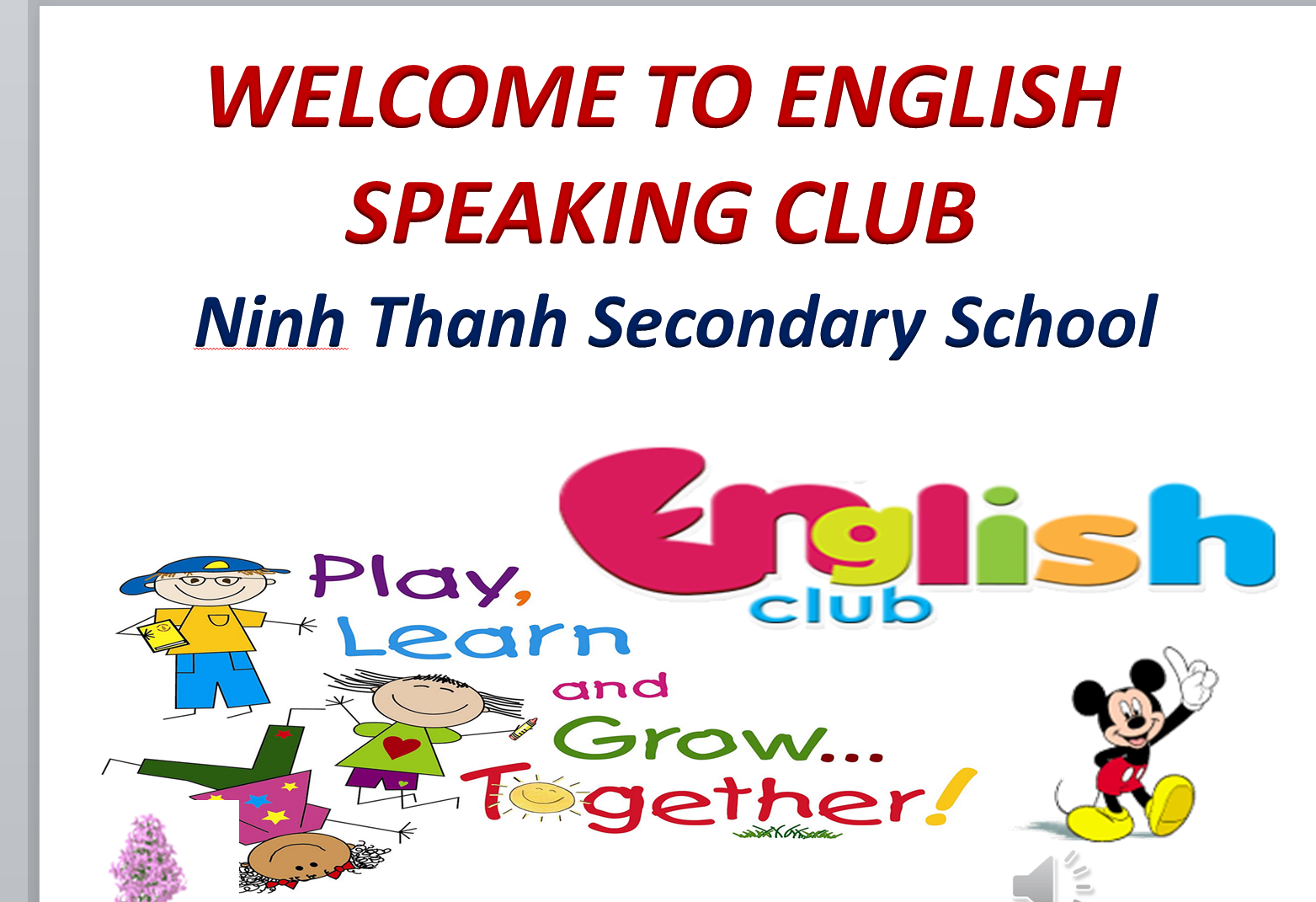 POWERPOINT Gameshow tiếng anh THCS : THE PROGRAMME OF THE CLUB