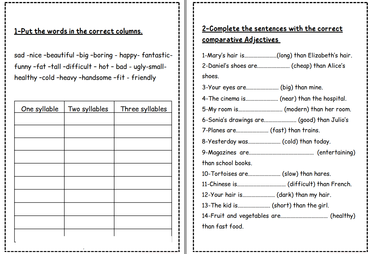 Grammar booklet for 5th and 6th graders