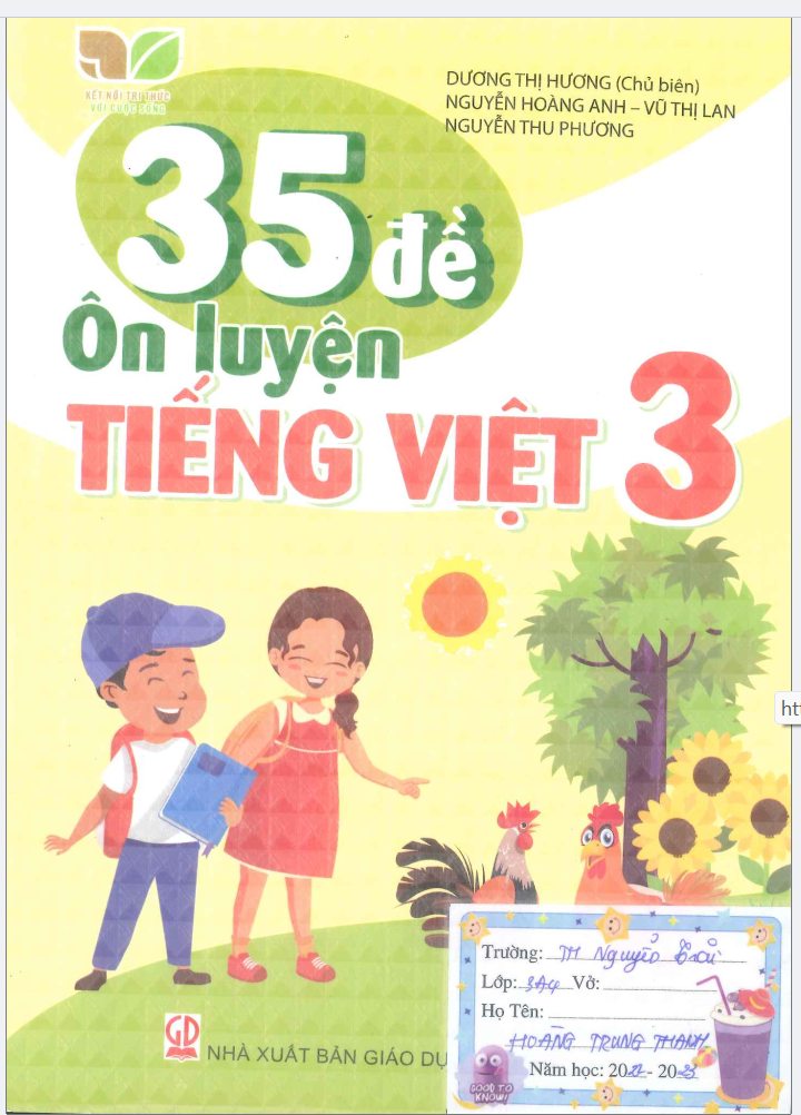 35 Bộ đề ôn luyện tiếng anh lớp 3 KẾT NỐI TRI THỨC CÓ ĐÁP ÁN PDF LINK DRIVE