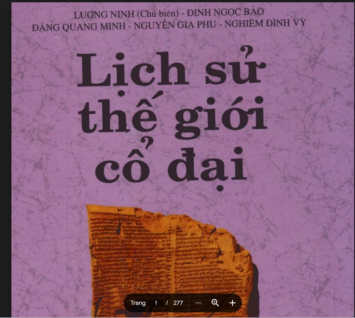 download lịch sử thế giới cổ đại - lương ninh pdf LINK DRIVE