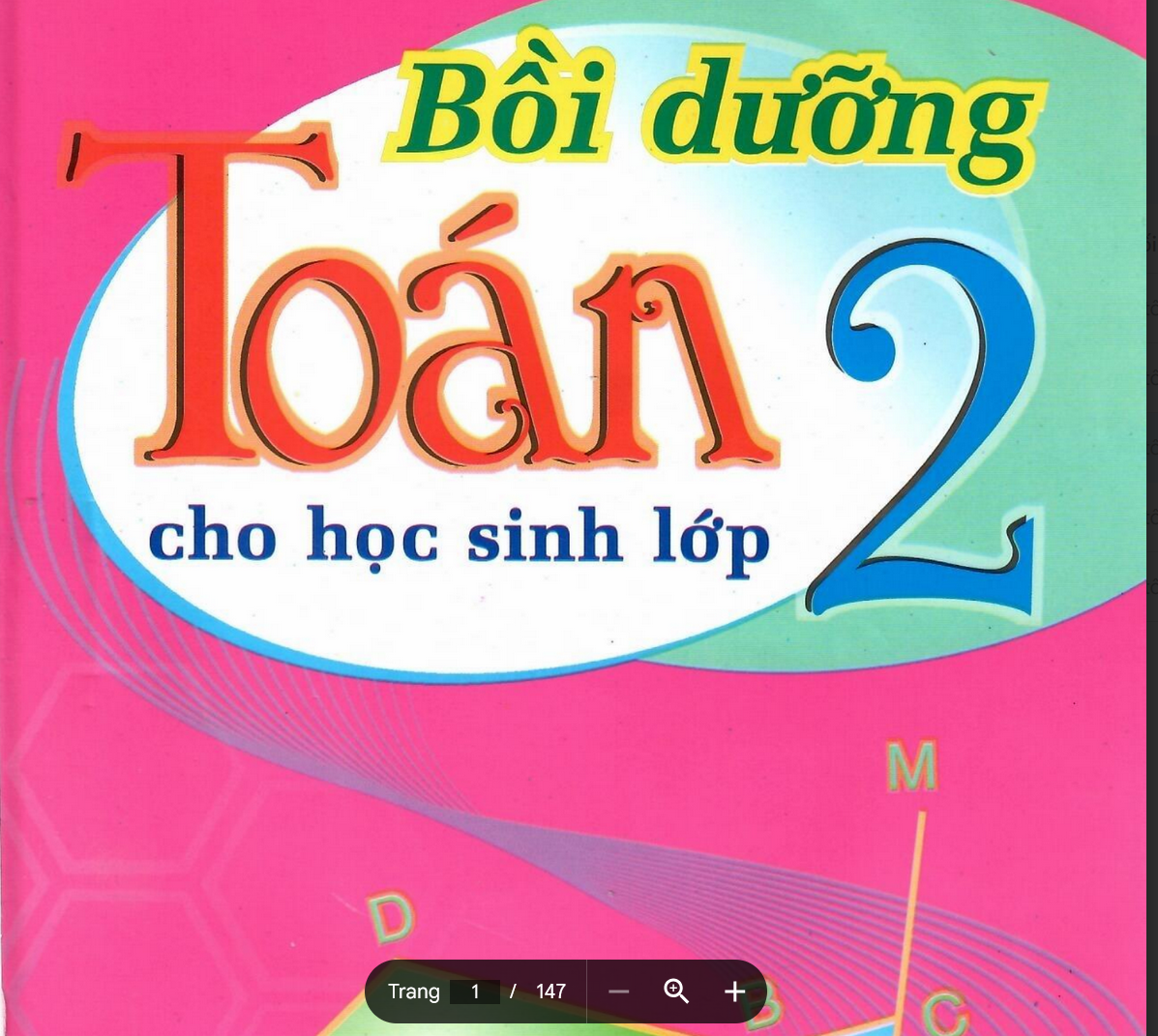 TÀI LIỆU Chuyên đề bồi dưỡng học sinh giỏi toán lớp 2 PDF LINK DRIVE