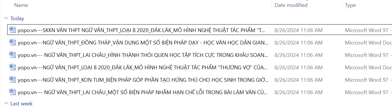 TUYỂN TẬP 6 Sáng kiến kinh nghiệm môn ngữ văn thpt mới nhất ĐÃ GOM