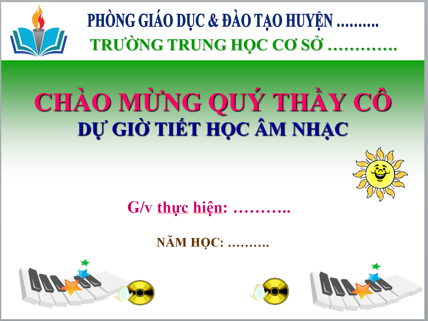 POWERPOINT Giáo án âm nhạc 7 kntt CHỦ ĐỀ 1 NGÀY KHAI TRƯỜNG, TIẾT 2 Lí thuyết âm nhạc: Nhịp lấy đà, Đọc nhạc: Bài đọc nhạc số 1