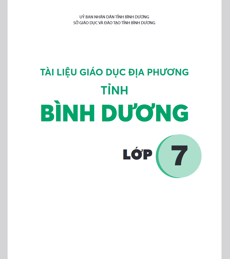 Tài liệu giáo dục địa phương tỉnh bình dương lớp 7 pdf LINK DRIVE