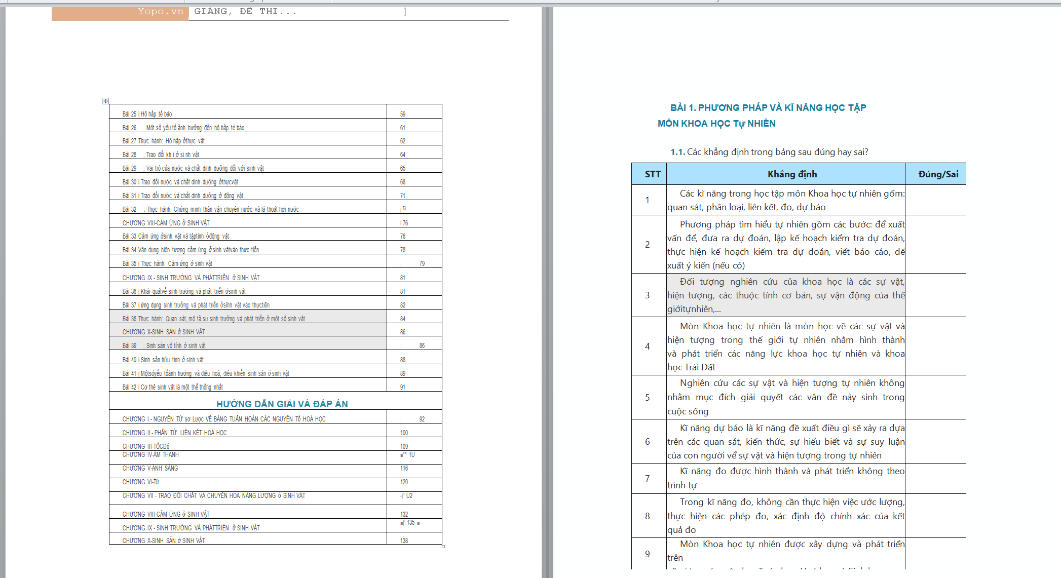 Sách bài tập khoa học tự nhiên lớp 7 kết nối tri thức FILE WORD NĂM 2024