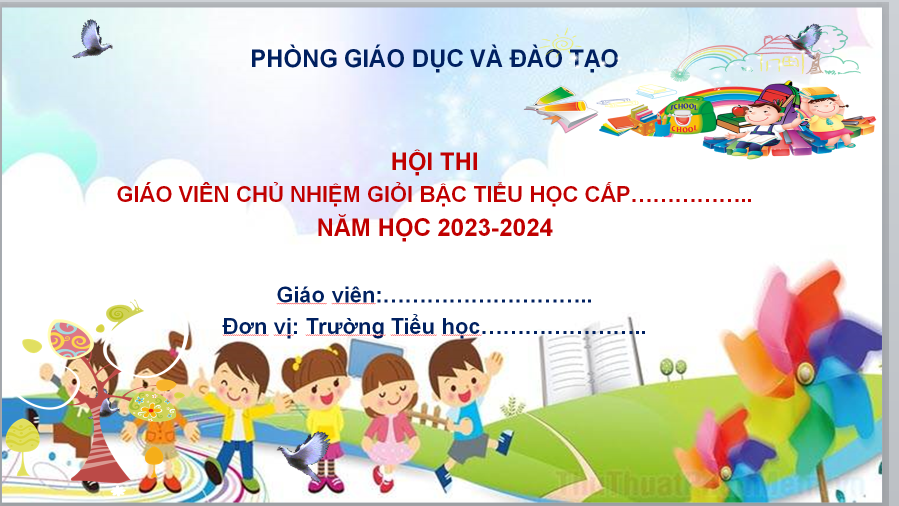 MẪU POWERPOINT BÁO CÁO MỘT SỐ BIỆN PHÁP RÈN KĨ NĂNG ĐỌC CHO HỌC SINH LỚP 1 * BẢN CHUẨN