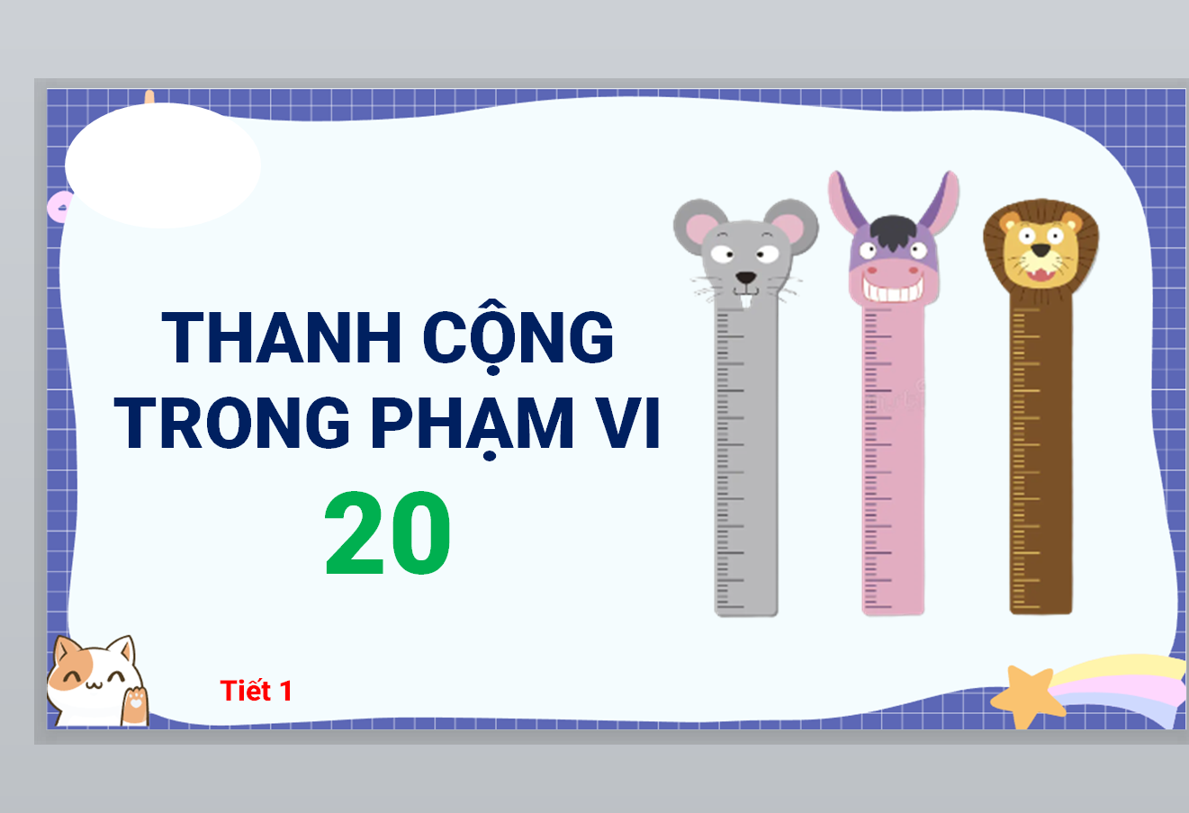 Giáo án STEM lớp 2 năm 2024-2025 (Powerpoint, Word); Thanh cộng trong phạm vi 20