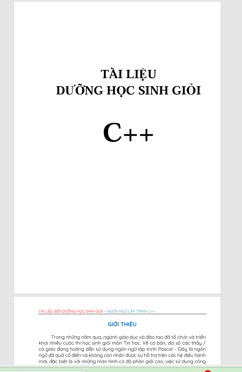 TÀI LIỆU DƯỠNG HỌC SINH GIỎI C+ pdf