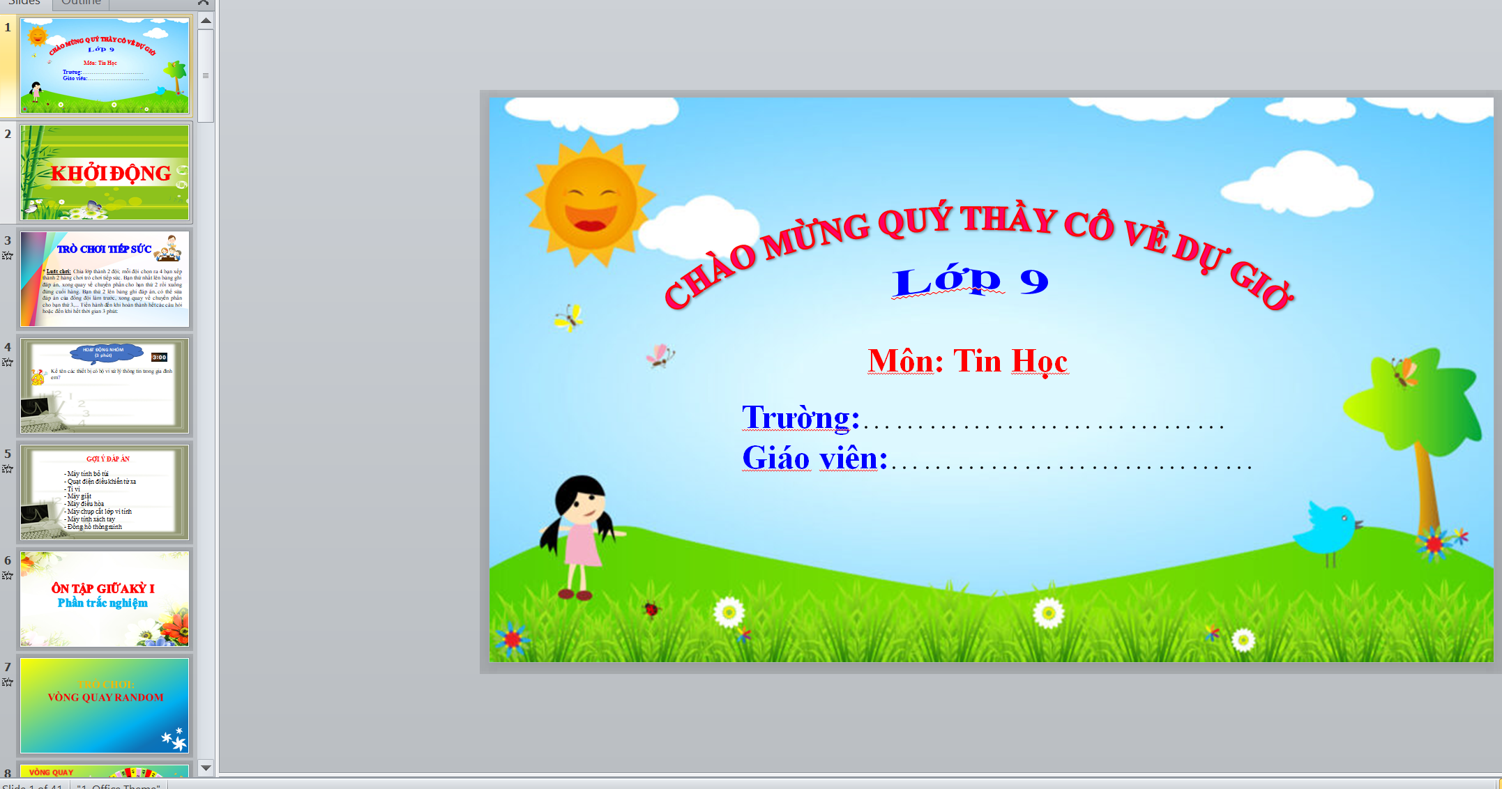 POWERPOINT Giáo án điện tử tin học 9 cánh diều: ôn tập giữa kì 1 tin học lớp 9