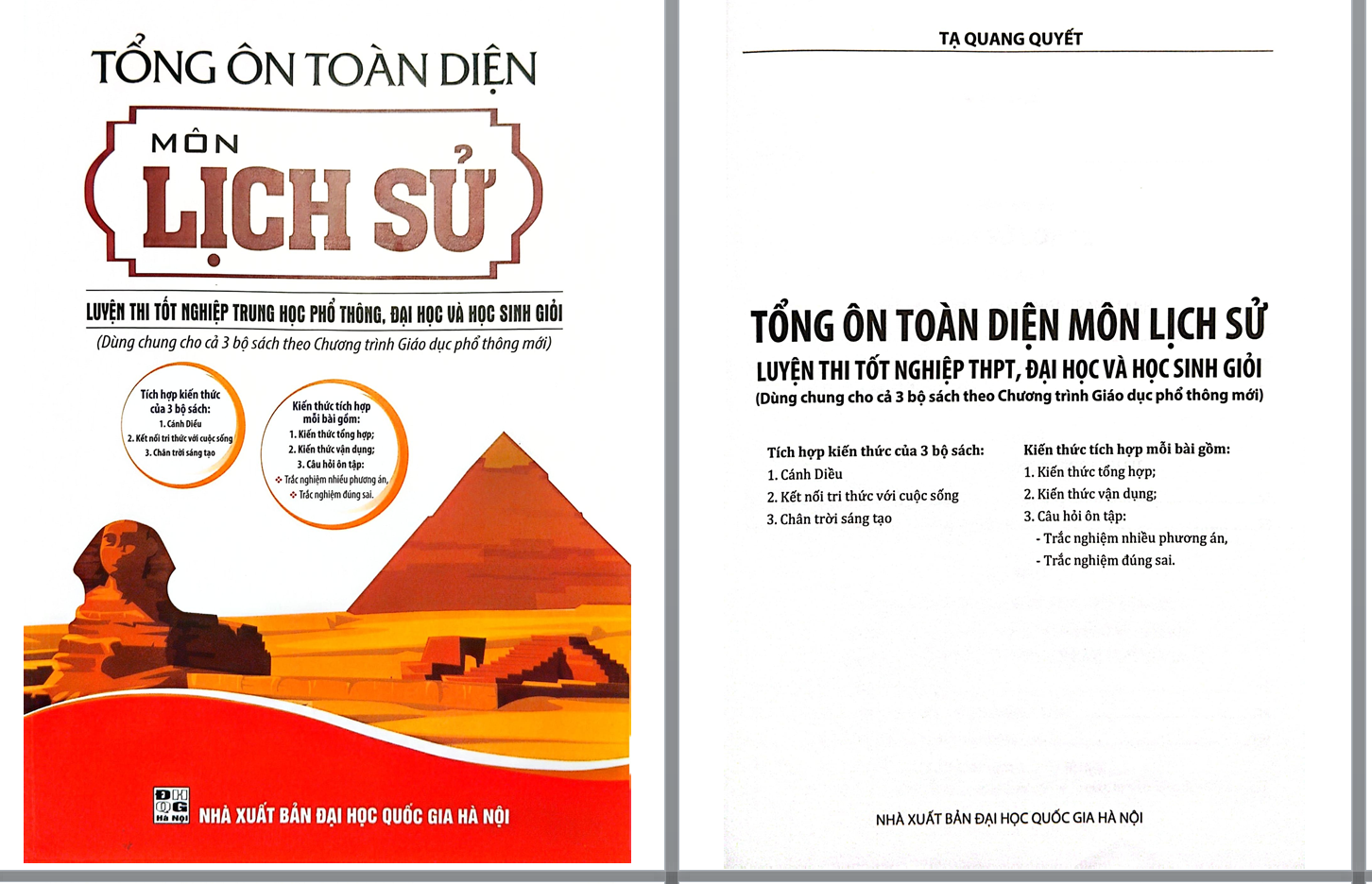 File sách tổng ôn toàn diện môn lịch sử LUYỆN THI THPT DÙNG CHUNG 3 BỘ SÁCH