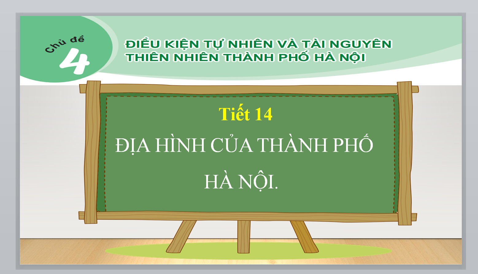 POWERPOINT GIÁO ÁN GDDP 7 CHỦ ĐỀ 4 ĐIỀU KIỆN TỰ NHIÊN VÀ TÀI NGUYÊN THIÊN NHIÊN TP. HÀ NỘI TIẾT 14 ĐỊA HÌNH CỦA THÀNH PHỐ HÀ NỘI.