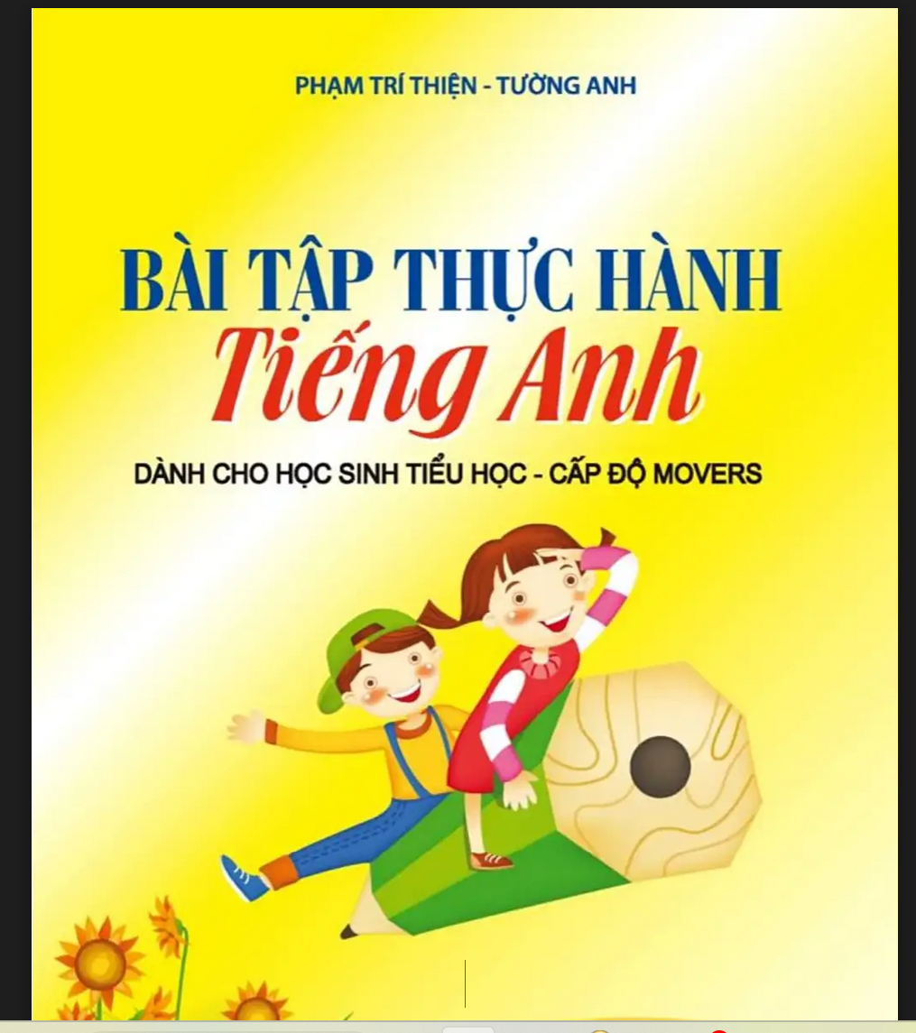 Tài liệu tiếng anh lớp 5:“Bồi dưỡng học sinh giỏi tiếng anh lớp 5 theo chuyên đề” , ĐỀ THI VIOLYMPIC TIẾNG ANH LỚP 5 , Bài tập thực hành..LINK DRIVE