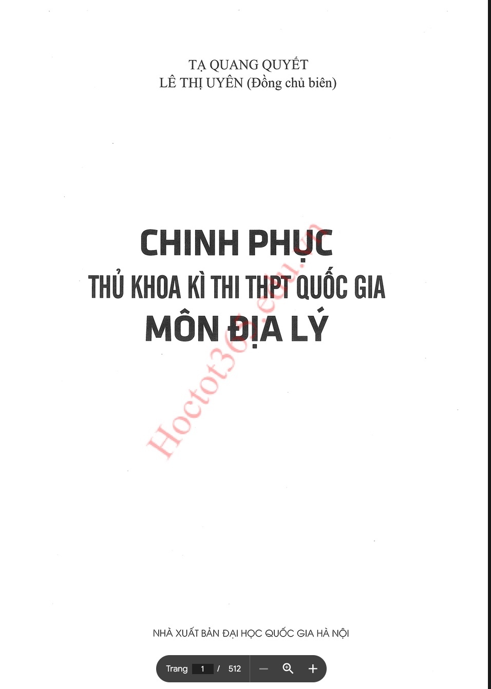 TẢI Sách chinh phục thủ khoa môn địa lý pdf: CHINH PHỤC THỦ KHOA MÔN ĐỊA LÍ THPTQG LINK DRIVE