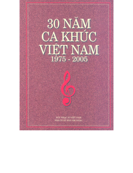 Tài liệu Ebook 30 năm ca khúc Việt Nam 1975-2005 PDF