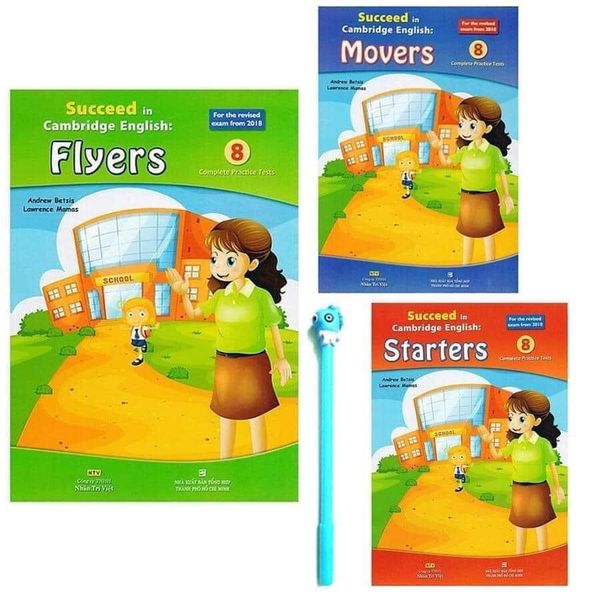 SIÊU GOM Tài liệu starters - movers - flyers, tài liệu luyện thi starters movers flyers của cambridge LINK DRIVE