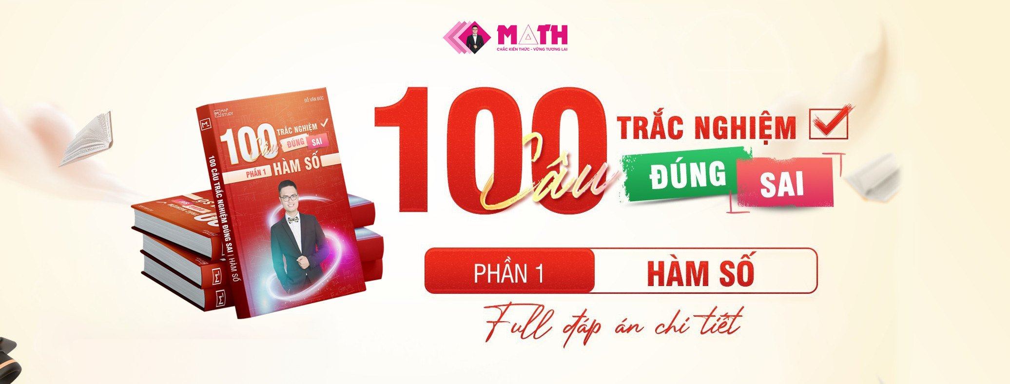 TÀI LIỆU 100 Câu hỏi trắc nghiệm đúng sai, bài tập trắc nghiệm hàm số lớp 12 CÓ ĐÁP ÁN LINK DRIVE