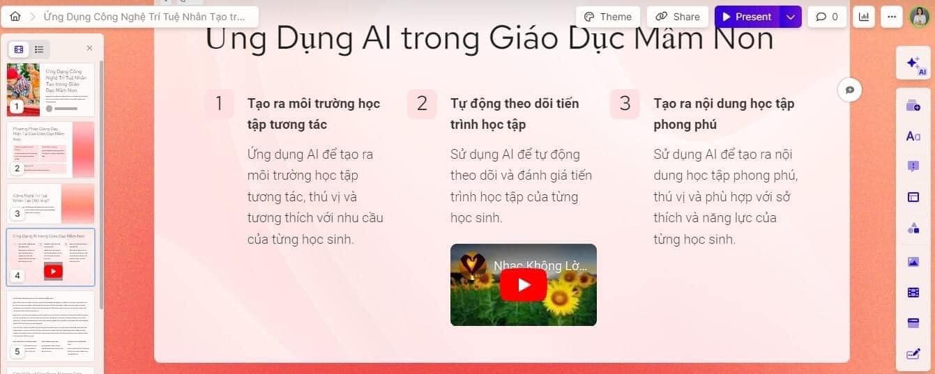 TỔNG HỢP MỘT SỐ ỨNG DỤNG TRÍ TUỆ NHÂN TẠO (AI) TRONG GIẢNG DẠY CHO GIÁO VIÊN