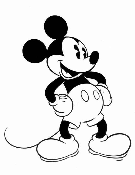 Tranh Tô Màu Hình Chuột Mickey Tuyển Tập Những Bức Tranh Tô Màu Chuột Mickey  Dễ Thương Nhất Hiện Nay - Tranh Tô Màu - Yopo.Vn - Diễn Đàn Tài Liệu - Giáo  Án