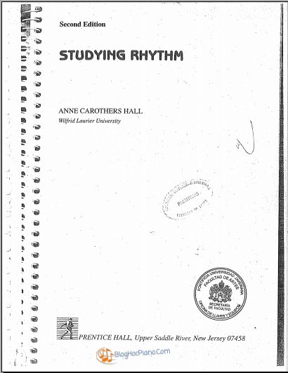Studying rhythm PDF - Tài liệu thực hành tiết tấu, đập tiết tấu