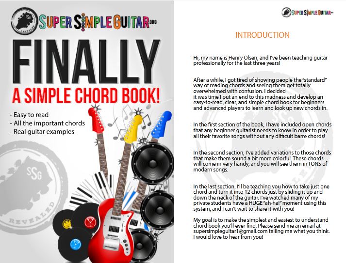 Finally a simple chord book - tài liệu học guitar hợp âm cơ bản đến nâng cao