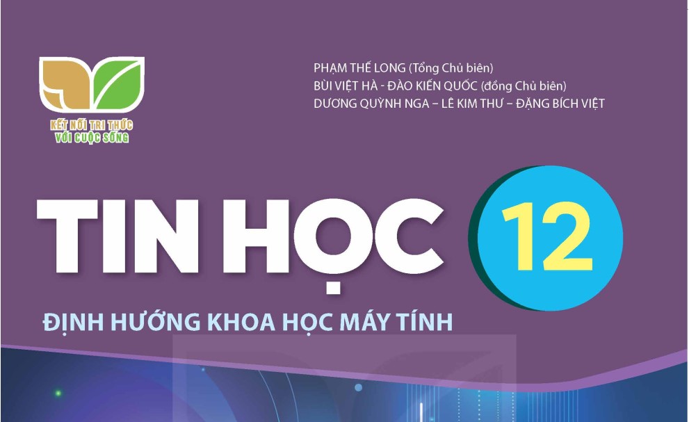 Sách Tin học 12 Kết nối tri thức || SGK Tin học 12 CS – Bộ sách KNTT