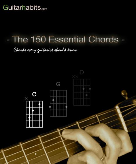 The 150 essential chords free ebook pdf - tài liệu guitar cơ bản, tài liệu guitar đệm hát
