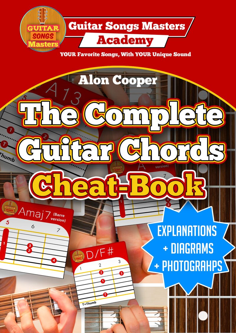 The Complete Guitar Chords Cheat Book - Tài liệu, Giáo trình tự học guitar cho người mới bắt đầu về hợp âm